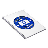 Tel Aviv Israel Notitieboek (Rechterzijde)