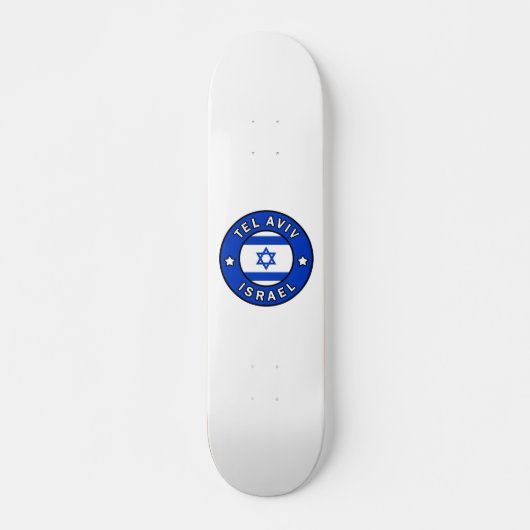 Tel Aviv Israel Persoonlijk Skateboard (Voorkant)