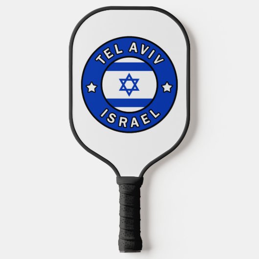 Tel Aviv Israel Pickleball Paddle (Voorkant)