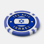 Tel Aviv Israel Poker Chips (Enkel)
