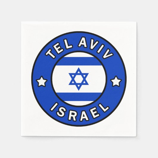 Tel Aviv Israel Servet (Voorkant)