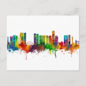 Tel Aviv Israel Skyline Briefkaart (Voorkant)