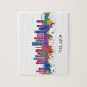 Tel Aviv Israel Skyline Legpuzzel (Verticaal)