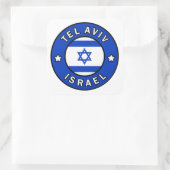 Tel Aviv Israel Vierkante Sticker (Tas)