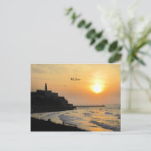 Tel Aviv, Israël-zonnefoto Briefkaart (Staand voorkant)