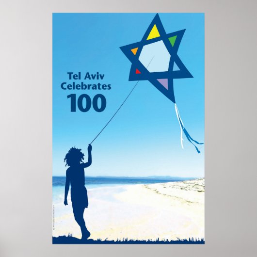 tel aviv kite 100 poster (Voorkant)