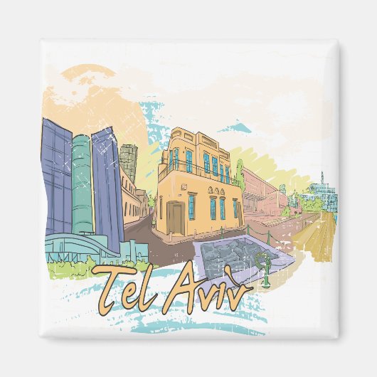 Tel Aviv Magneet (Voorkant)