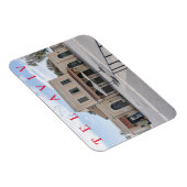 Tel Aviv Old Train Station uitzicht fridge magnet Magneet (Rechterzijde)