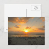 Tel Aviv Sunset Briefkaart (Voorkant / Achterkant)