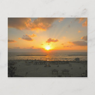 Tel Aviv Sunset Briefkaart