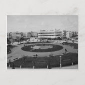 Tel Aviv's Dizengoff Circle in de jaren dertig Briefkaart (Voorkant)