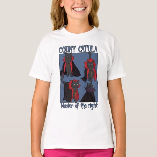 Tel Catula Meester van de Nacht T-shirt (Voorkant)