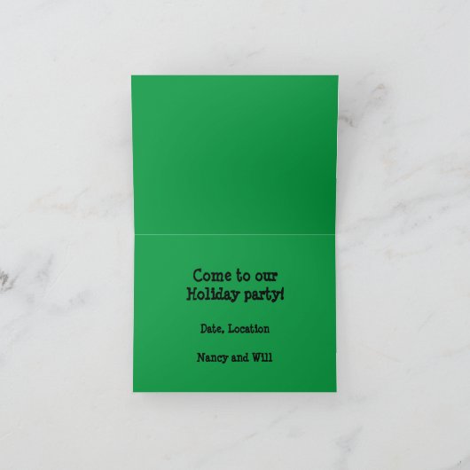 Tel de dagen tot Kerstmis Feestdagen Kaart (Binnen)