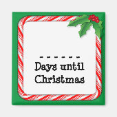 Tel de dagen tot Kerstmis Magneet (Voorkant)