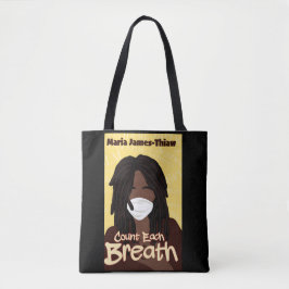Tel elke adem  tote bag