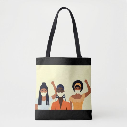 Tel elke adem tote bag (Voorkant)