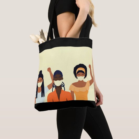 Tel elke adem tote bag (Dichtbij)
