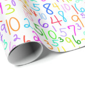 Tel het op (op wit) cadeaupapier (Rol Hoek)