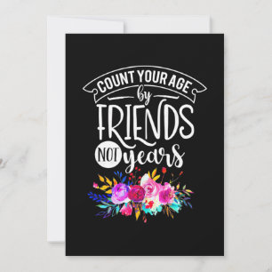 Tel je leeftijd op vrienden kaart