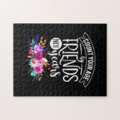 Tel je leeftijd op vrienden legpuzzel (Horizontaal)