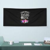 Tel je leeftijd op vrienden spandoek (Beurs)