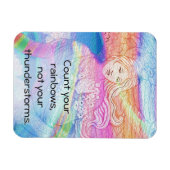 Tel je regenbogen, niet je onweersbuien magneet (Horizontaal)