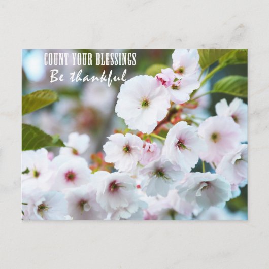 Tel je zegeningen briefkaart (Voorkant)