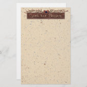 Tel je zegeningen briefpapier (Voorkant / Achterkant)