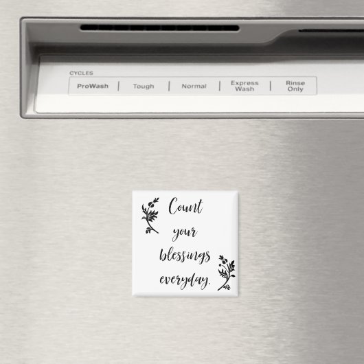 tel je zegeningen elke dag magneet (Insitu (Vaatwasser))