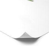 Tel je zegeningen -  gele papaver poster (Hoek)