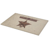 Tel je zegeningen Glas snijplank (Hoek)