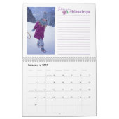 Tel je zegeningen Journaling 12-maands kalender (Feb 2027)