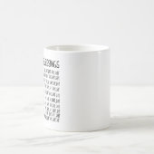 Tel je zegeningen koffiemok (Center)