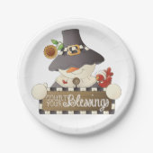 Tel je zegeningen papieren bordje (Voorkant)