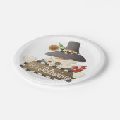 Tel je zegeningen papieren bordje (Gekanteld)