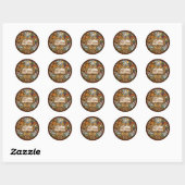 TEL JE ZEGENINGEN RONDE STICKER (Vel)