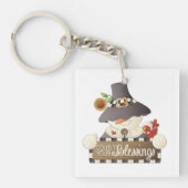 Tel je zegeningen sleutelhanger (Voorkant)