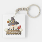 Tel je zegeningen sleutelhanger (Achterkant)