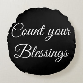 Tel je zegenkussen rond kussen