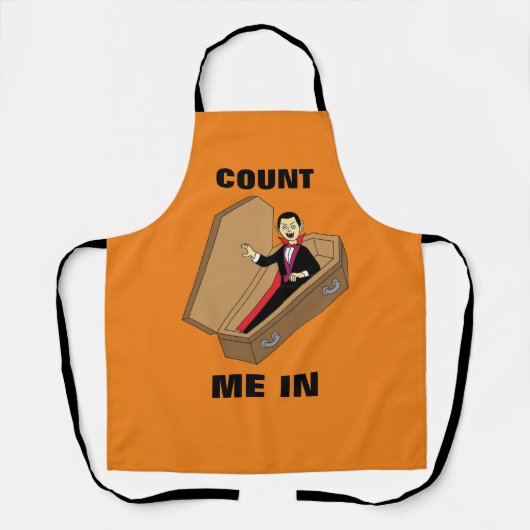 Tel me in Funny Halloween Vampire Pun Schort (Voorkant)