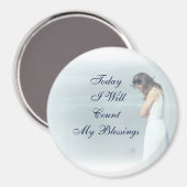 Tel mijn zegeningen magneet (Voorkant / Achterkant)