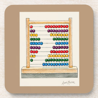 Tel op mij bier onderzetter