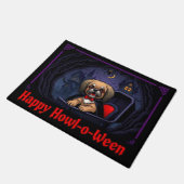 Tel Pekinees Happy Howl-o-ween Deurmat (Schuin)