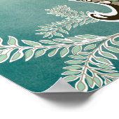 Tel uw Citaat van Leningen met Owl Poster (Hoek)