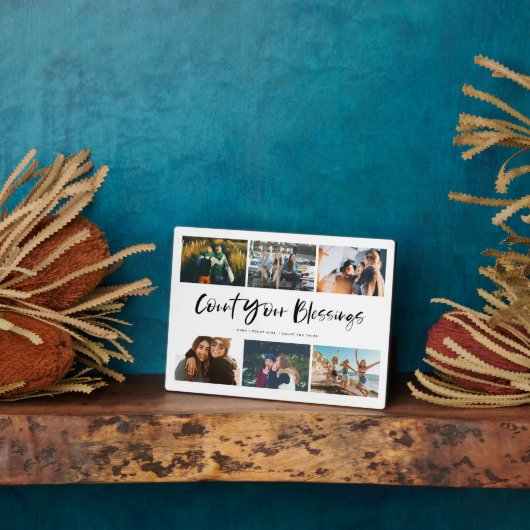 Tel uw het Citaat van het CitaatFoto collage van d Fotoplaat (Zijkant)