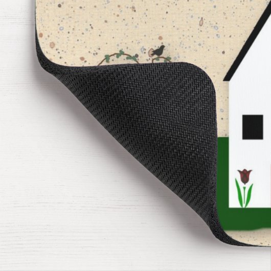 Tel uw zegeningen Kerk Mousepad Muismat (Hoek)