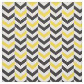 Tela Chevron Gris y Amarillo Stof (Swatch)