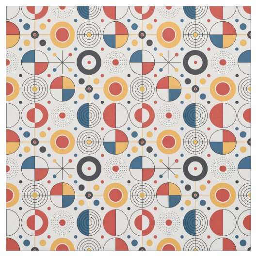 Tela con diseño geométrico stof (Swatch)