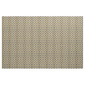 Tela Pattern Chevron Black & Gold Stof (Yard (91,4 cm))