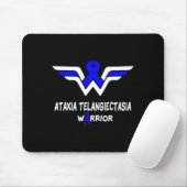 Telangiectasia Awareness Warrior Support Blauwe Ri Muismat (Met muis)